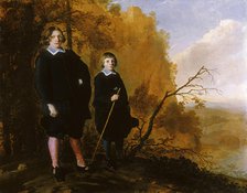 Two Boys in a Landscape, 1650-1655. Creator: Herman Mijnerts Doncker.