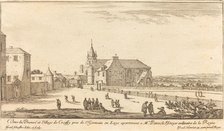 Veue de Prieure et Village de Croissy, 1650. Creator: Israel Silvestre.