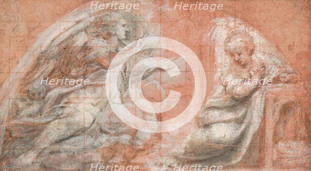 The Annunciation, ca. 1522-25. Creator: Correggio.