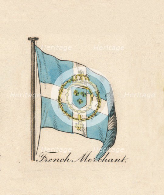 'French Merchant', 1838. Artist: Unknown.