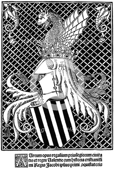 Title page to the Aureum Opus, 1515 (1964). Artist: Anon