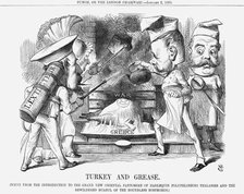 'Turkey and Grease', 1869. Artist: John Tenniel