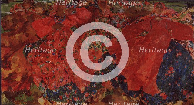 The Whirlwind, 1906. Artist: Malyavin, Filipp Andreyevich (1869-1940)