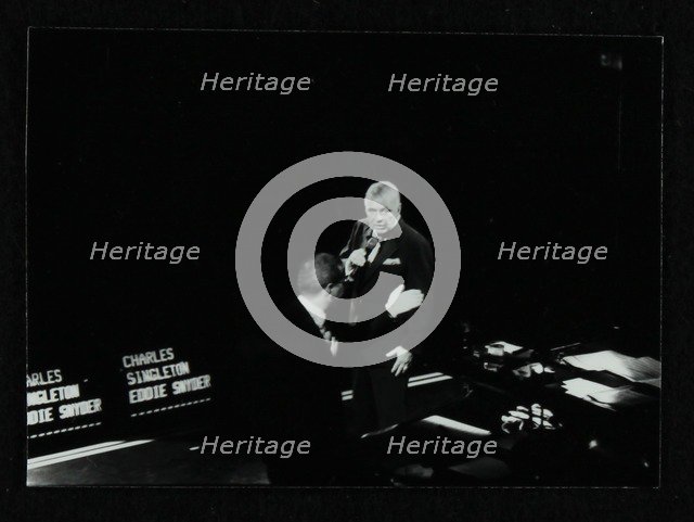 Frank Sinatra and Frank Sinatra Jr in concert at the Royal Albert Hall, London, 28 May 1992. Artist: Denis Williams