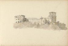Heidelberg Castle, 1820-1896. Creator: Kasparus Karsen.