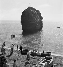 Ladram Rock, Ladram Bay, Otterton, Devon, 1955-1965. Artist: John Gay
