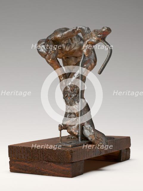 Woman Washing Her Left Leg, c. 1890s. Creator: Edgar Degas.