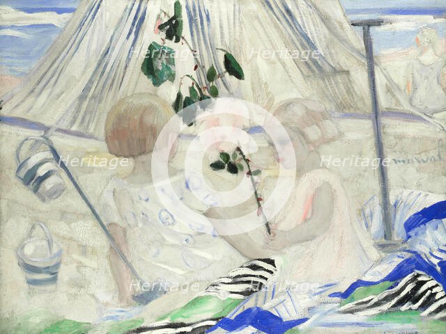 La belle rose. Creator: Marval, Jacqueline (1866-1932).