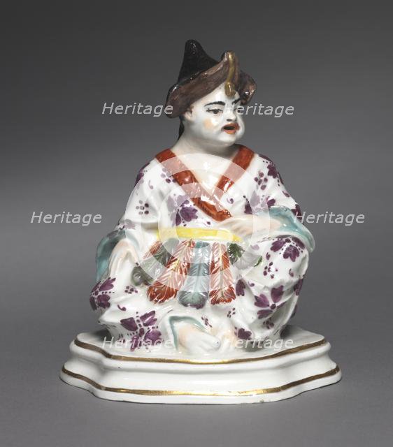 Seated Chinese Figure, c. 1730. Creator: Meissen Porcelain Factory (German).
