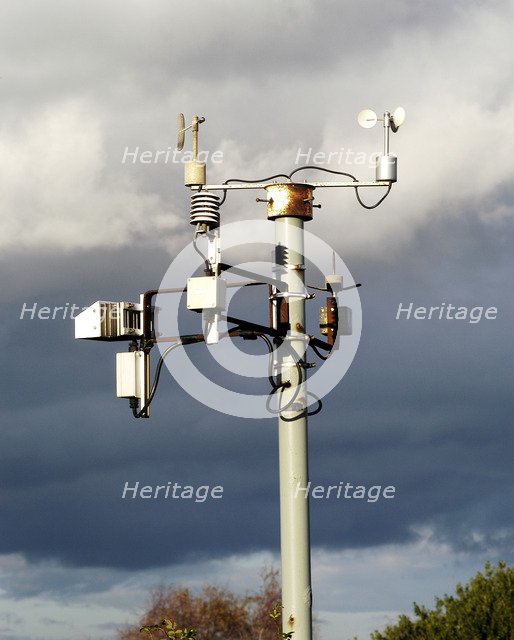 Road side weather station. Artist: Unknown.