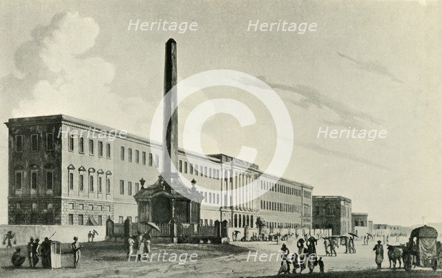 'The Holwell Monument, 1794', (1925). Creator: Unknown.