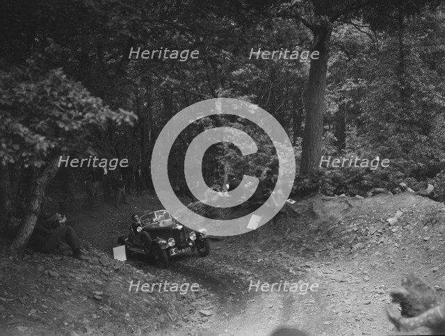 AC Acedes Six taking part in a motoring trial, c1930s. Artist: Bill Brunell.