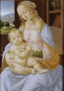The Virgin and Child, 15th - 16th century (1470-1537). Artist: Lorenzo di Credi.