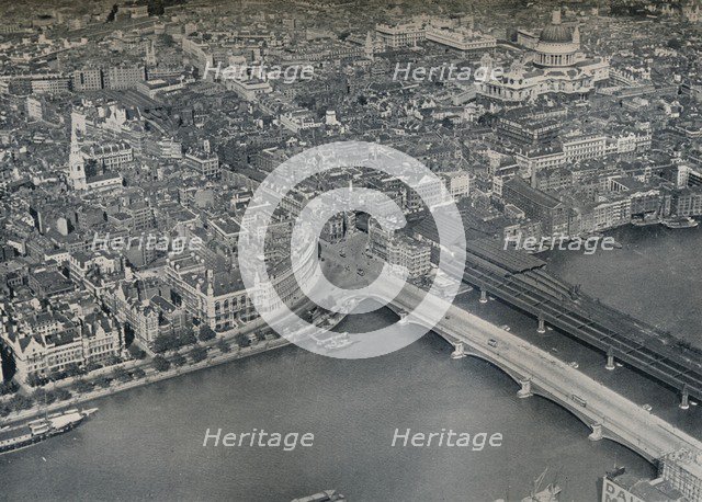 The City of London, 1929. Artist: Unknown