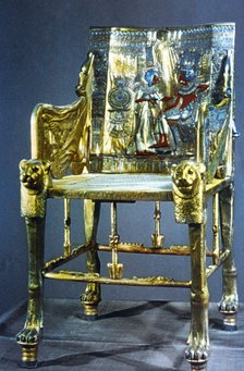 Tutankhamen Chair, Egypt Artist: Unknown