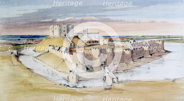 Clifford's Tower, c1200, (c1990-2010). Artist: Terry Ball.