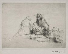 Rest on the Flight into Egypt. Creator: Jean Louis Forain (French, 1852-1931).