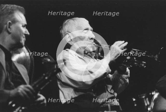 Ruby Braff and Scott Hamilton, 2002. Creator: Brian Foskett.