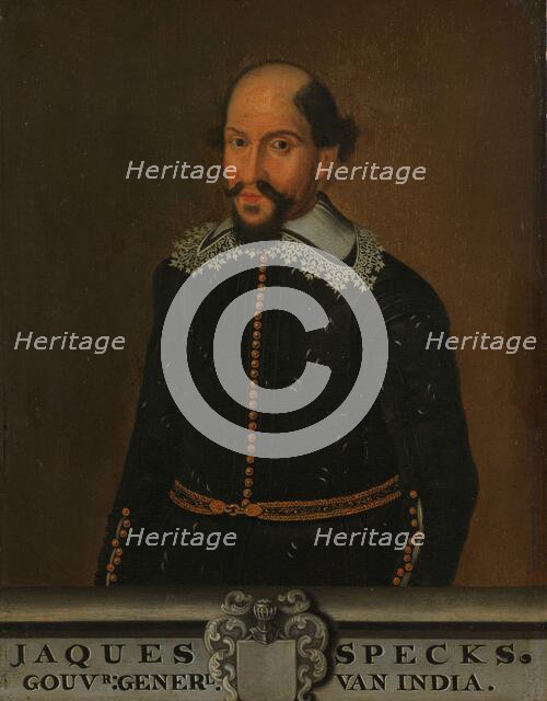 Portrait of Jacques Specx, Governor-General of the Dutch East Indies, 1750-1800. Creator: Anon.