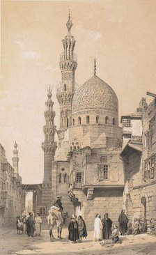 Mosquée, au Kaire, 1843. Creator: Joseph Philibert Girault De Prangey.