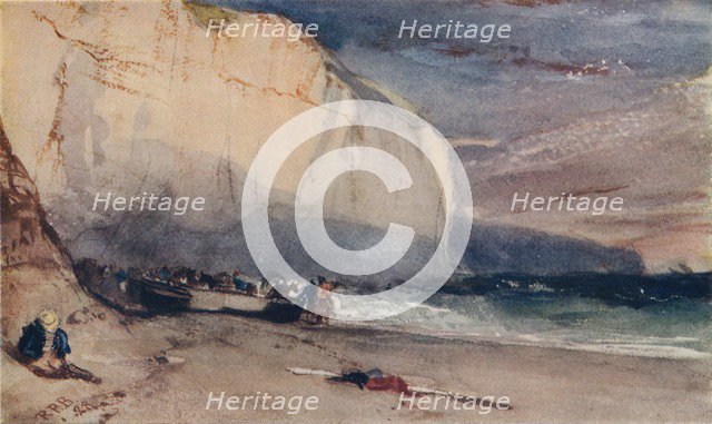 The Undercliff, 1828, (1924). Artist: Richard Parkes Bonington