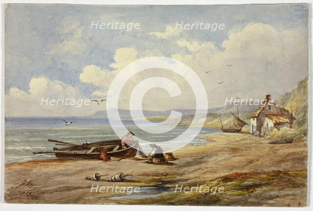 From Barnard's Book on Coloring, 1855. Creator: Elizabeth Murray.