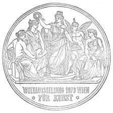 Medals for the Vienna Exhibition: for Art, 1872. Creator: Unknown.