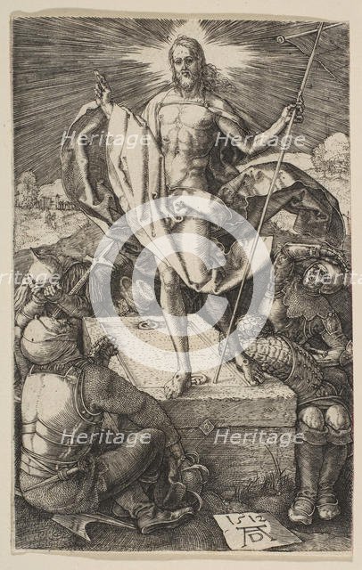 The Resurrection, from The Passion, 1512. Creator: Albrecht Durer.