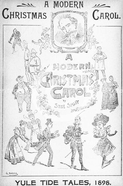 "A Modern Christmas Carol", 1898. Creators: Tristram Coutts, G. Darre.