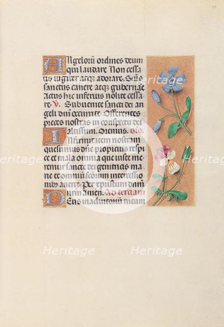 Hours of Queen Isabella the Catholic, Queen of Spain: Fol. 39r, c. 1500. Creator: Master of the First Prayerbook of Maximillian (Flemish, c. 1444-1519); Associates, and.