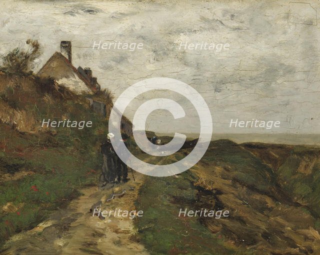 View at Menil-Val, 1878. Creator: Wilhelm von Gegerfelt.