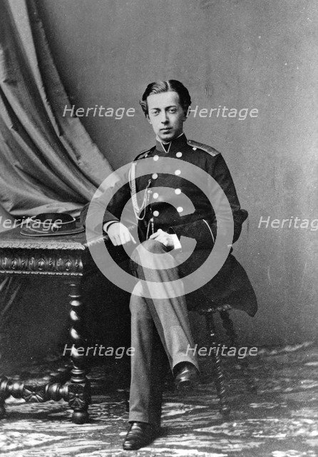 Grand Duke Nicholas Alexandrovich of Russia, 1862. Artist: Unknown