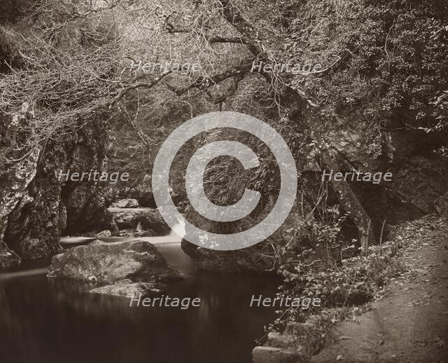 The Dargle Hole, c. 1865. Creator: Thomas Marcus Brownrigg.