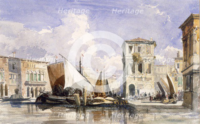 Venice, c1834. Creator: William James Muller (1812-45).