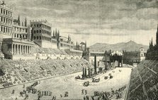 'The Circus Maximus (restoration)', 1890.   Creator: Unknown.