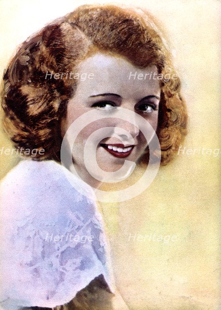 Janet Gaynor, American actress, 1934-1935. Artist: Unknown