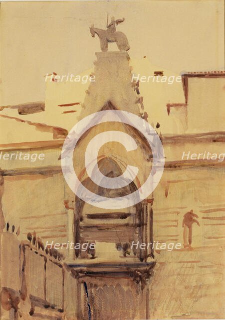 Tomb of Verona, n.d. Creator: Abbott Handerson Thayer.