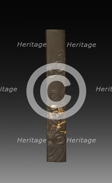 Knife Handle (Kozuka), c 1800s. Creator: Unknown.