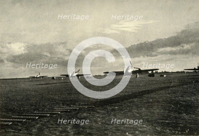 'Dawn at Vassincourt', 1939-1940, (1941). Creator: Unknown.