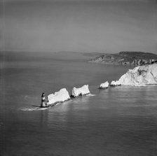The Needles, Isle of Wight, from the south, 1949. Artist: Aerofilms.
