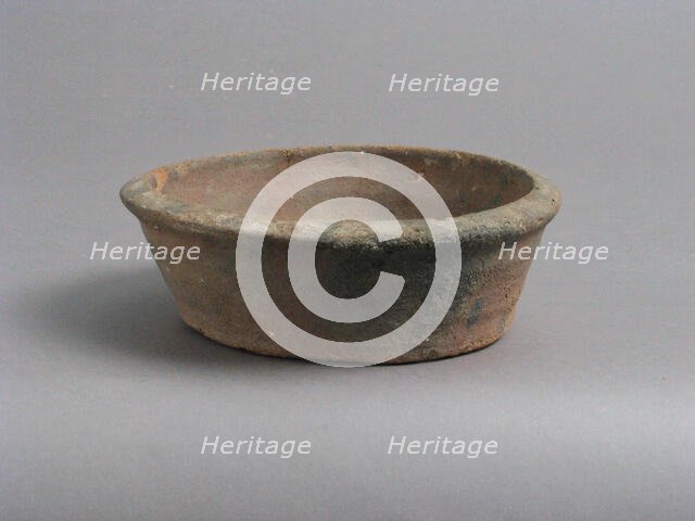 Bowl, Coptic, 4th-7th century. Creator: Unknown.