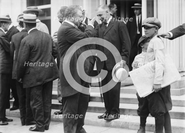 Low, Seth, Mayor of New York City - Right Center, 1913. Creator: Harris & Ewing.