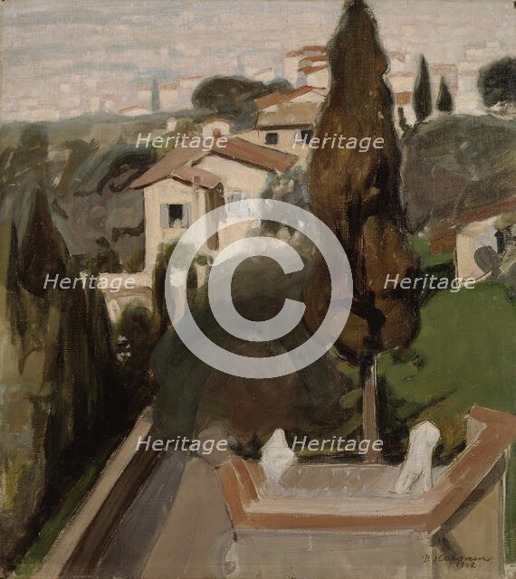 Fiesole (Florence), 1902. Creator: Pekka Halonen.