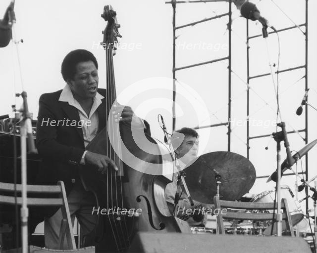 Shelly Manne and Major Holley, Capital Radio Jazz Festival, 1979. Creator: Brian Foskett.