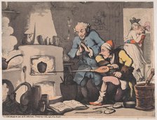 Hocus Pocus, or Searching for the Philosopher's Stone, March 12, 1800., March 12, 1800. Creator: Thomas Rowlandson.