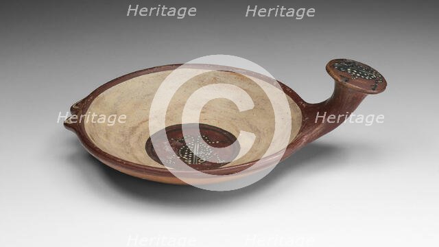 Miniature Tray Depicting a Frog, A.D. 1450/1532. Creator: Unknown.