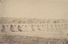 [The Bridge at Dizfoul], 1840s-60s. Creator: Possibly by Luigi Pesce.
