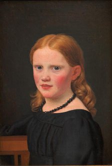 The Artist's Daughter, Emilie, 1827. Creator: CW Eckersberg.