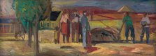 Land Surveyor, 1946. Creator: Bedrich Hoffstädter.
