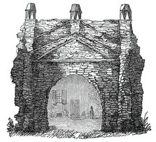Ethelbert's Gate, Kent, 1844. Creator: Unknown.